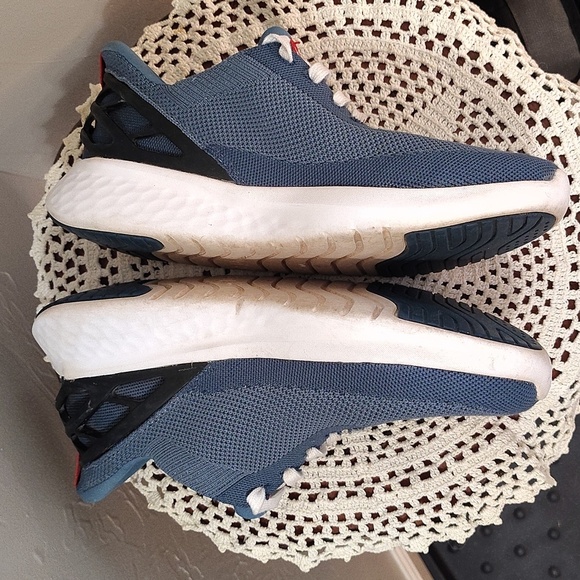 Kizik Athens running shoes Size 8 Women's 6.5 Mens Deep Sea Blue Slip On Tie - Picture 5 of 12